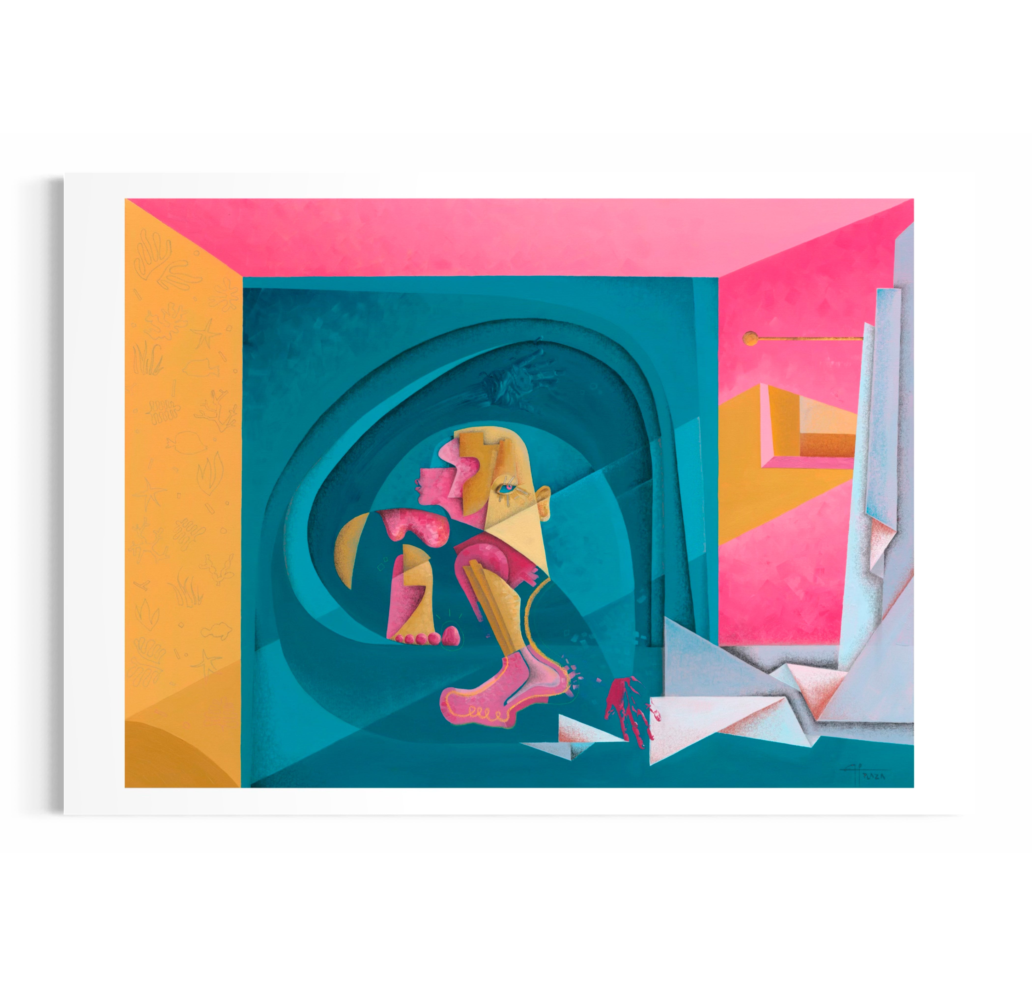 The Green Room (2024) Paper Print