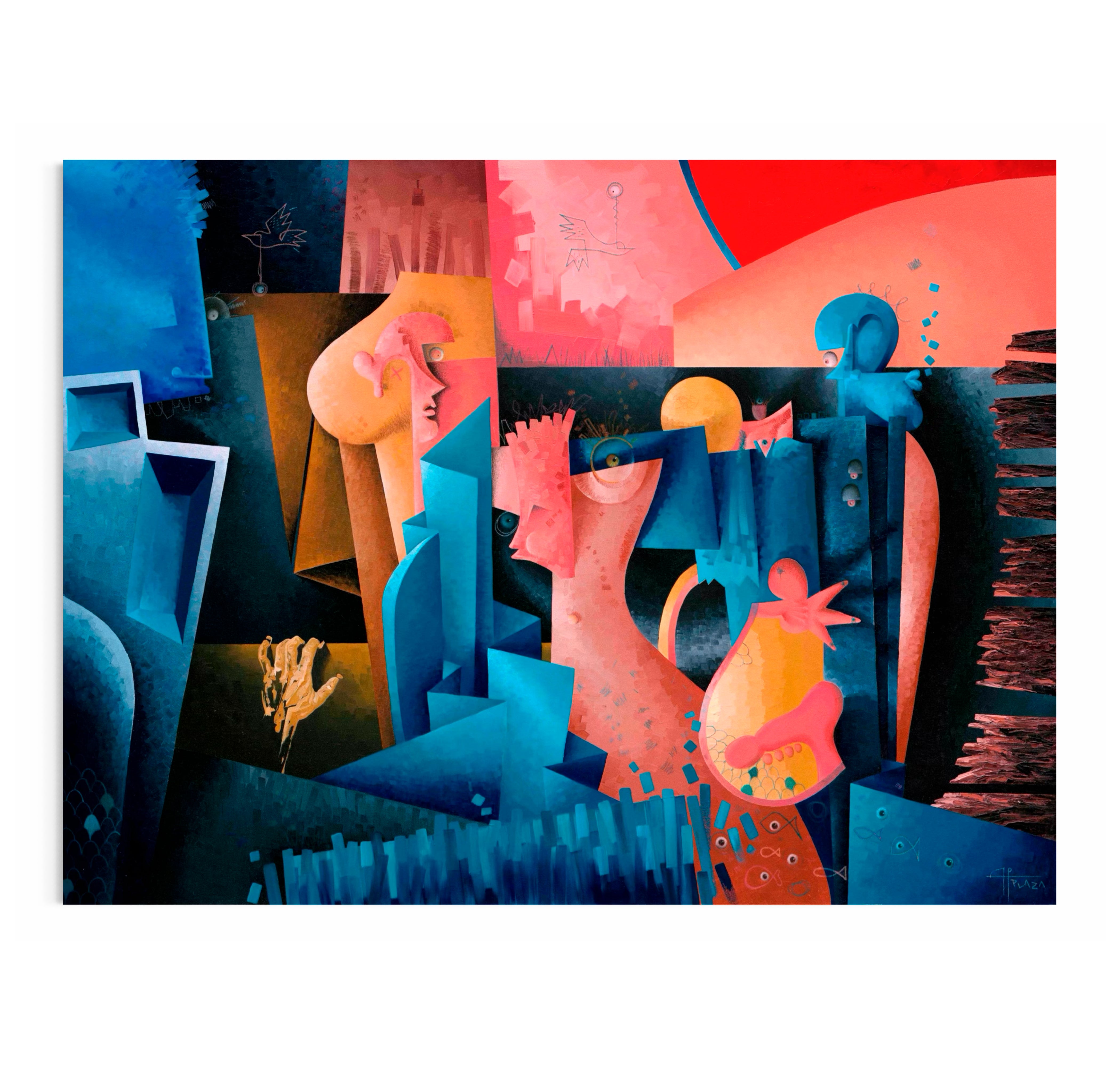 Bondi Beach Still Life (2024) Canvas Print