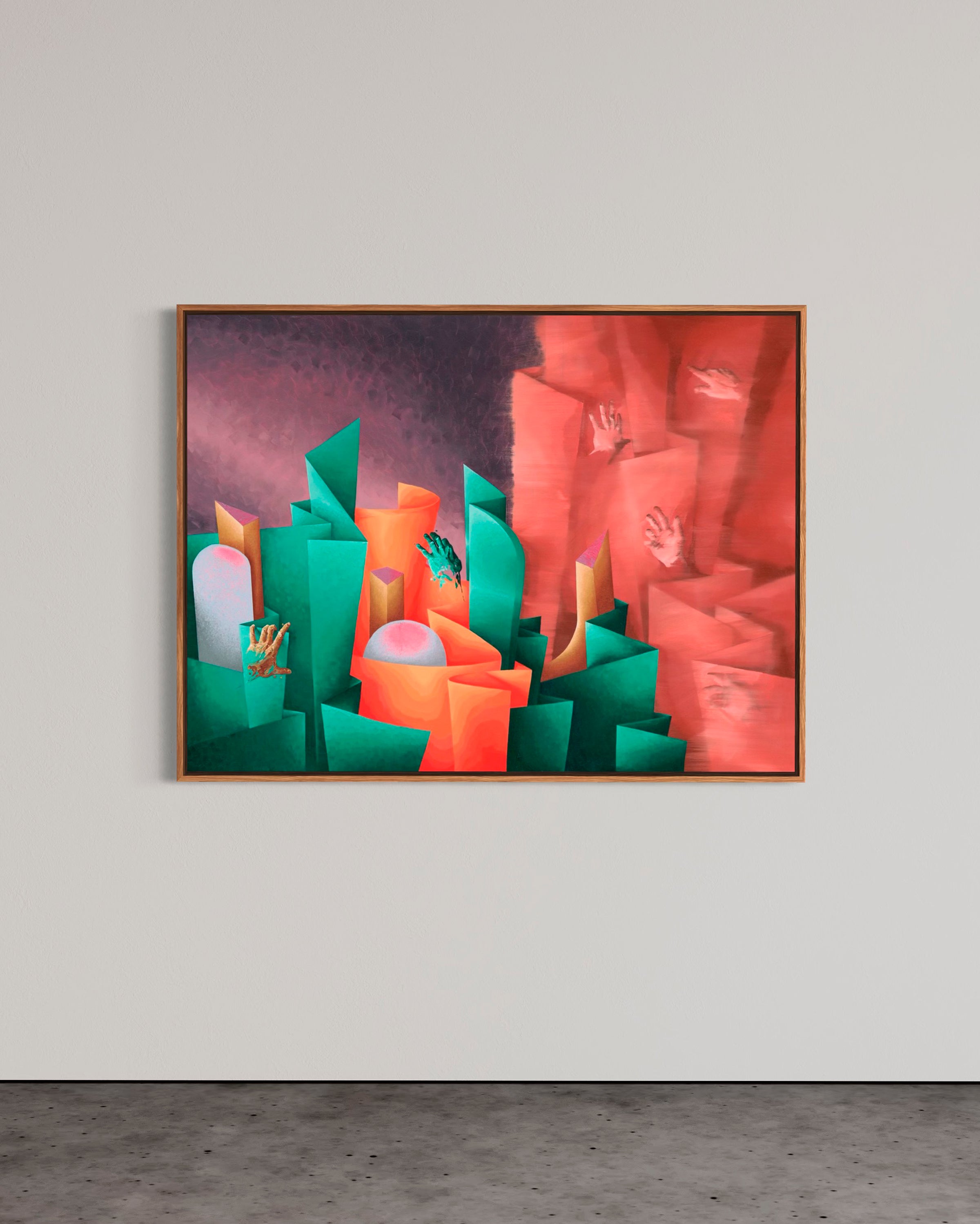 Manifesto of the Gesture (2025) Canvas Print