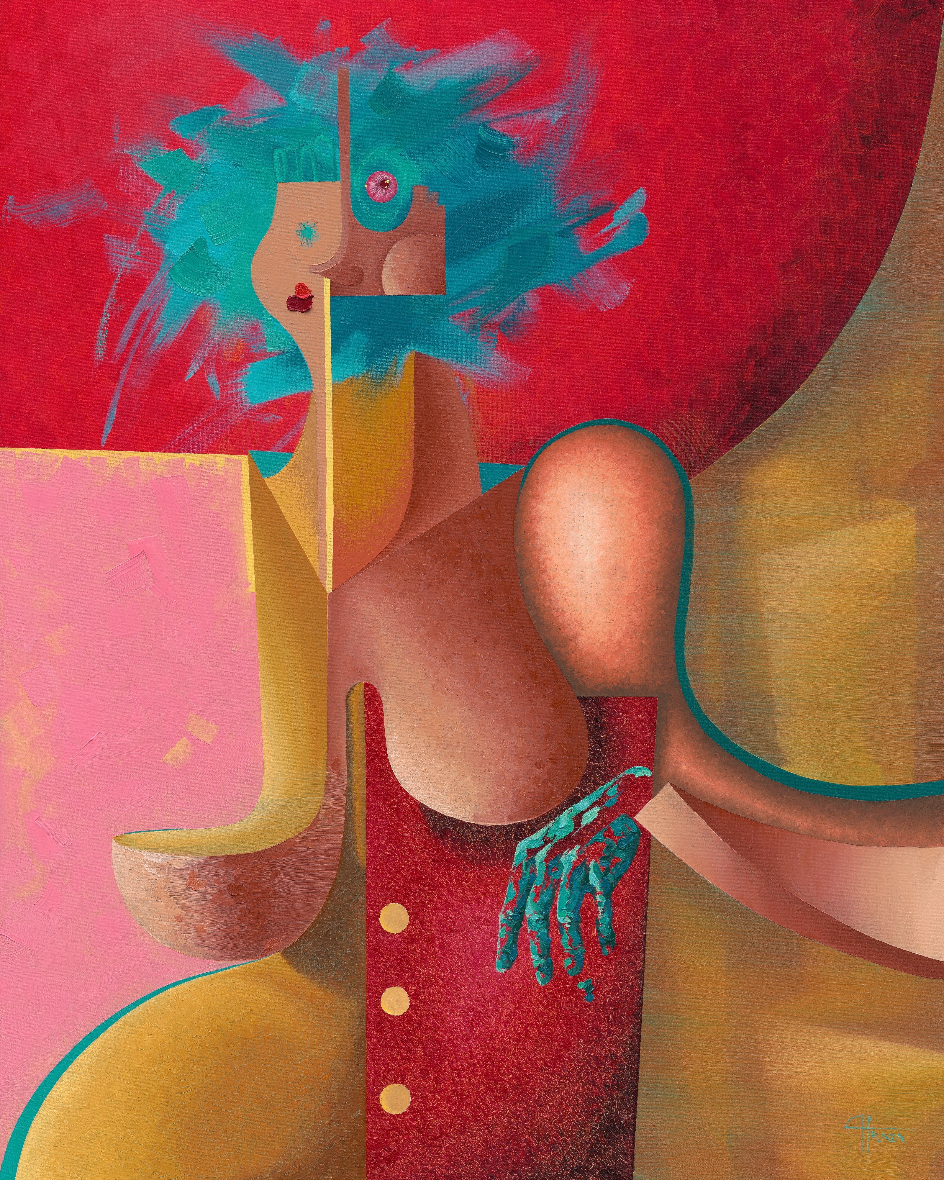 Behind the Veneer (2025) Canvas Print