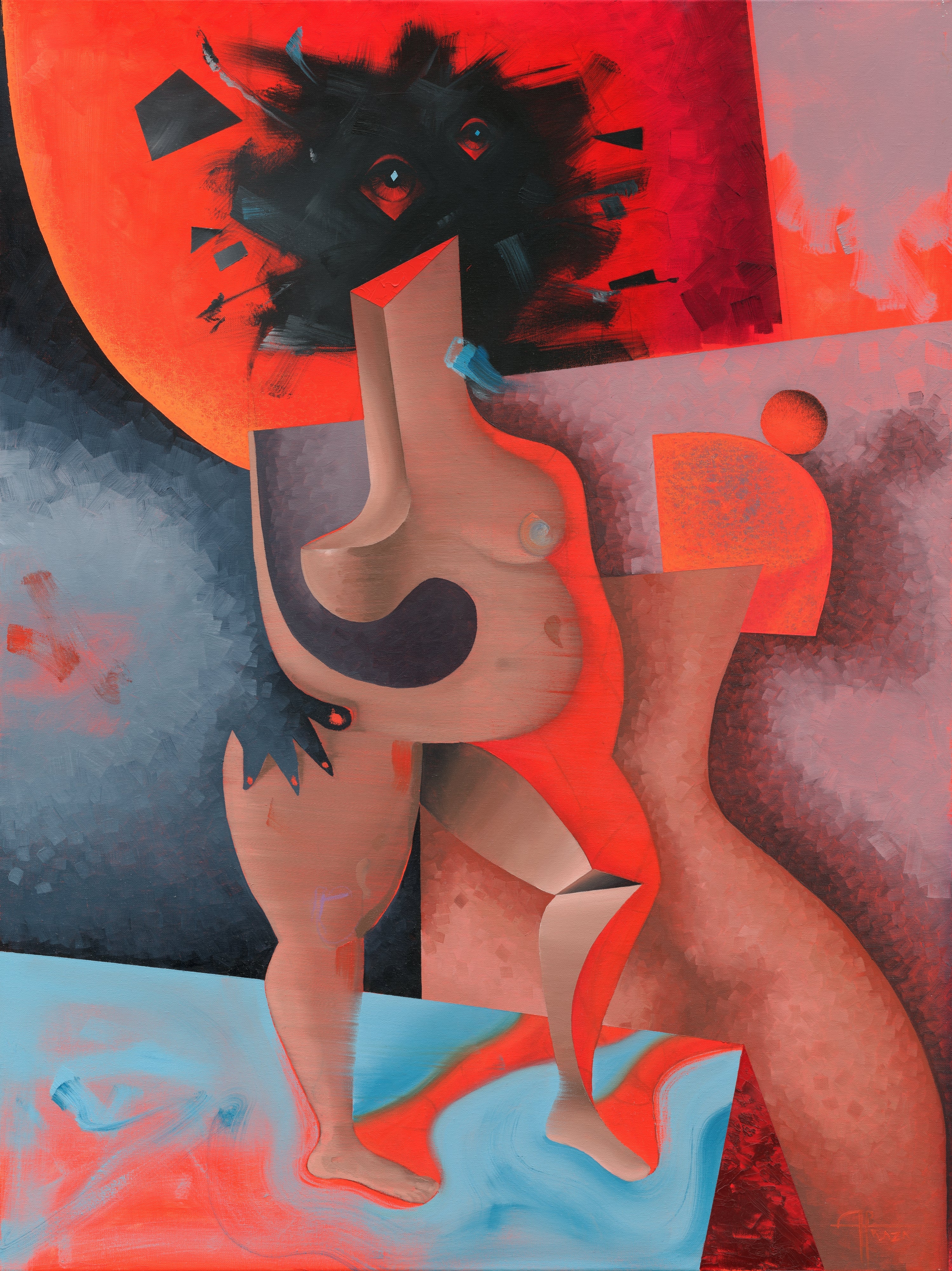 The Weight of the Gaze I (2024)