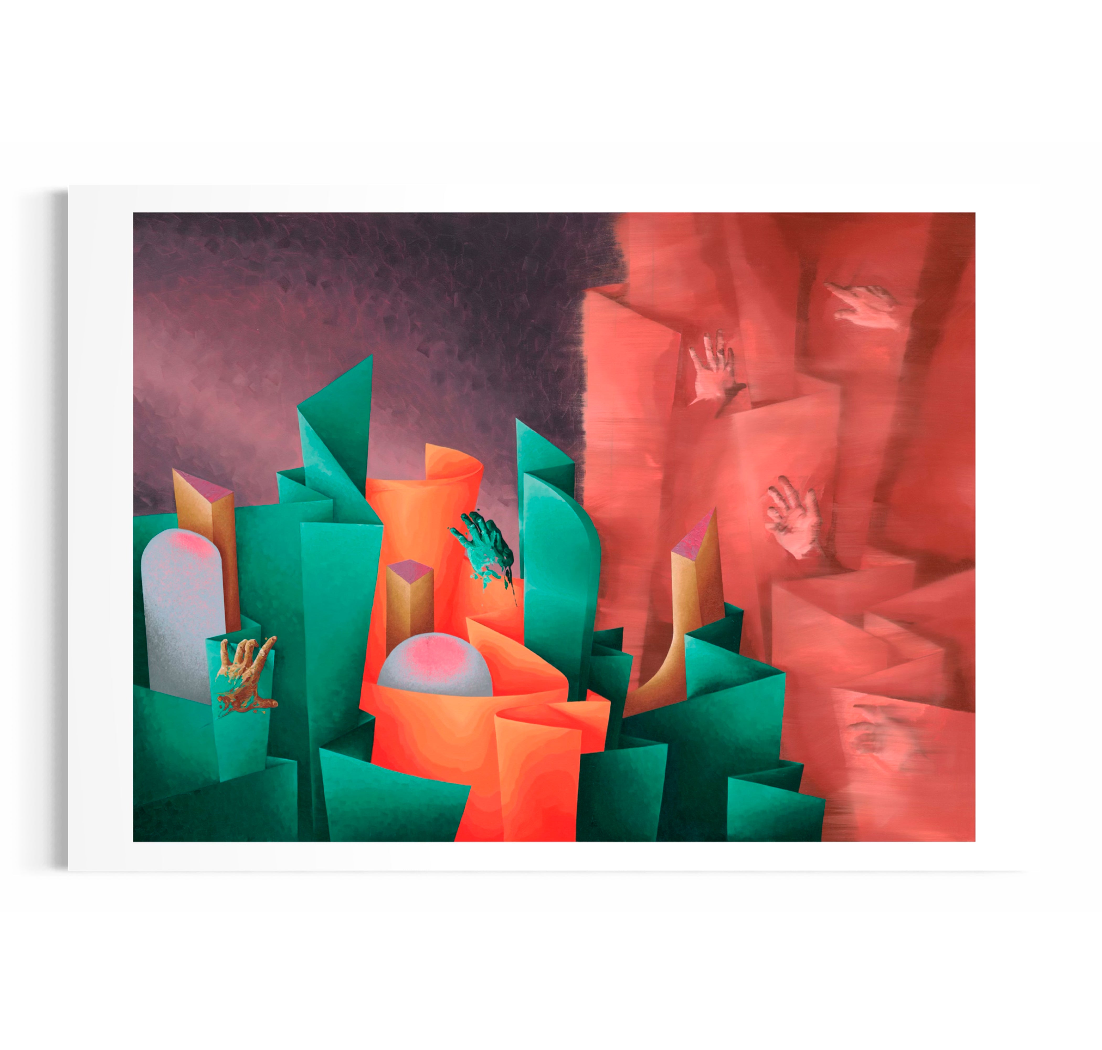 Manifesto of the Gesture (2025) Paper Print